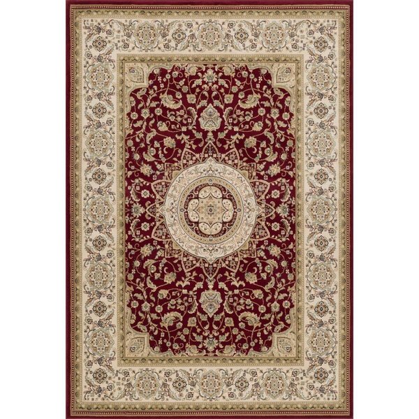 L-Baiet 8 x 10 ft. Layla Oriental RugRed AK598R81